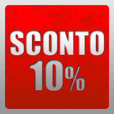 Sconto 10%